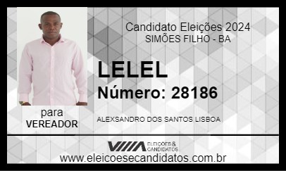 Candidato LELEL 2024 - SIMÕES FILHO - Eleições