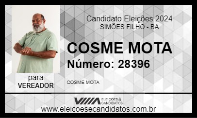 Candidato ROQUE DA LITORAL 2024 - SIMÕES FILHO - Eleições