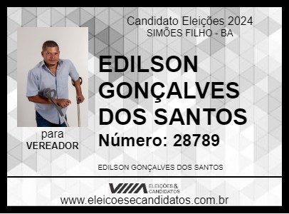 Candidato CAPENGA 2024 - SIMÕES FILHO - Eleições