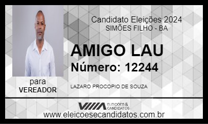 Candidato AMIGO LAU 2024 - SIMÕES FILHO - Eleições