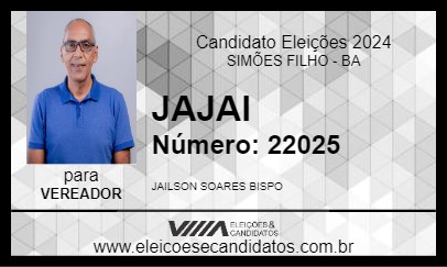 Candidato JAJAI 2024 - SIMÕES FILHO - Eleições