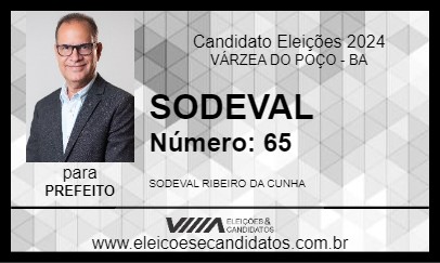 Candidato SODEVAL 2024 - VÁRZEA DO POÇO - Eleições