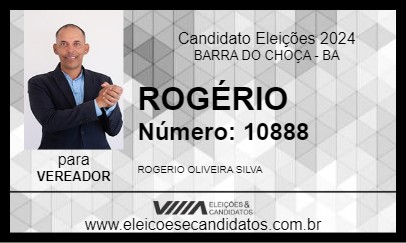 Candidato ROGÉRIO 2024 - BARRA DO CHOÇA - Eleições