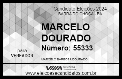 Candidato MARCELO DOURADO 2024 - BARRA DO CHOÇA - Eleições