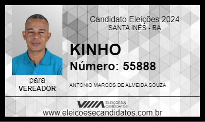 Candidato KINHO 2024 - SANTA INÊS - Eleições