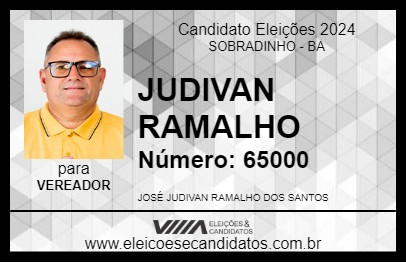 Candidato JUDIVAN RAMALHO 2024 - SOBRADINHO - Eleições