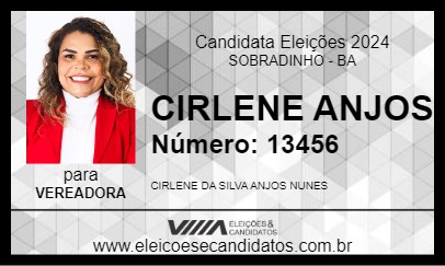 Candidato CIRLENE ANJOS 2024 - SOBRADINHO - Eleições