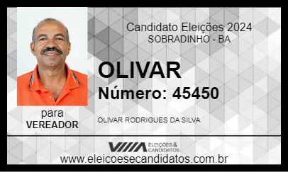 Candidato OLIVAR 2024 - SOBRADINHO - Eleições