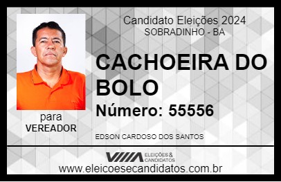 Candidato CACHOEIRA DO BOLO 2024 - SOBRADINHO - Eleições