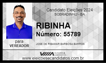 Candidato RIBINHA 2024 - SOBRADINHO - Eleições