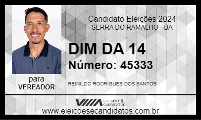 Candidato DIM DA 14 2024 - SERRA DO RAMALHO - Eleições