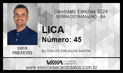 Candidato LICA 2024 - SERRA DO RAMALHO - Eleições