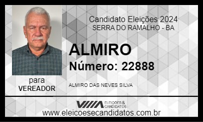 Candidato ALMIRO 2024 - SERRA DO RAMALHO - Eleições