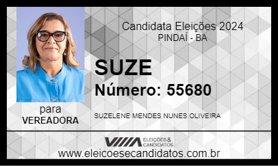 Candidato SUZE 2024 - PINDAÍ - Eleições