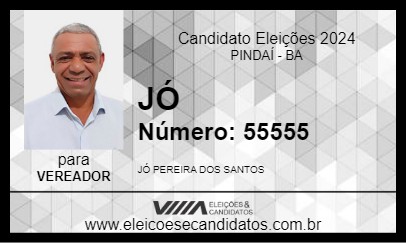 Candidato JÓ 2024 - PINDAÍ - Eleições