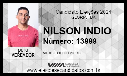 Candidato NILSON KANTARURÉ 2024 - GLÓRIA - Eleições