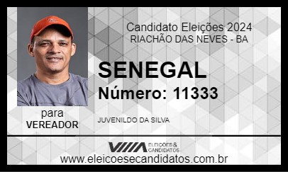 Candidato SENEGAL 2024 - RIACHÃO DAS NEVES - Eleições