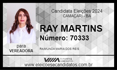 Candidato RAY REIS 2024 - CAMAÇARI - Eleições