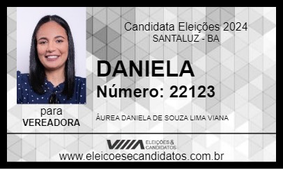 Candidato DANIELA 2024 - SANTALUZ - Eleições