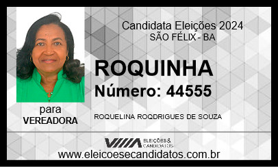 Candidato ROQUINHA 2024 - SÃO FÉLIX - Eleições