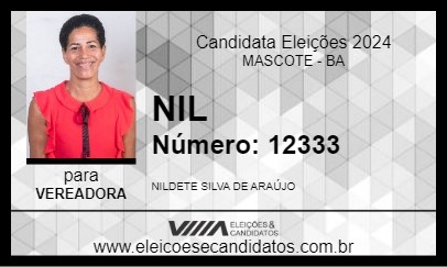 Candidato NIL 2024 - MASCOTE - Eleições