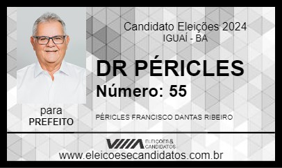 Candidato DR PÉRICLES 2024 - IGUAÍ - Eleições