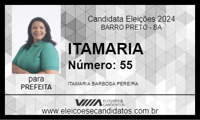 Candidato ITAMARIA 2024 - BARRO PRETO - Eleições