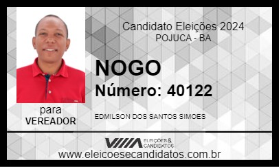 Candidato NOGO 2024 - POJUCA - Eleições