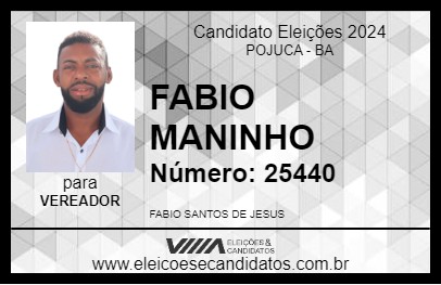 Candidato FABIO MANINHO 2024 - POJUCA - Eleições