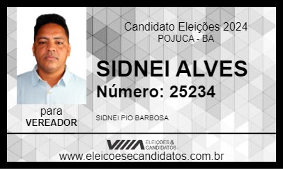 Candidato SIDNEI ALVES 2024 - POJUCA - Eleições