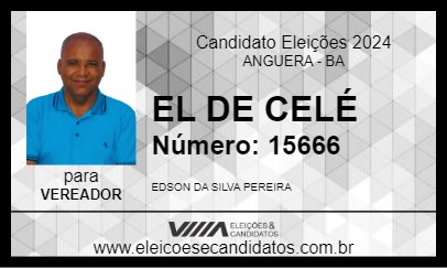 Candidato EL DE CELÉ 2024 - ANGUERA - Eleições