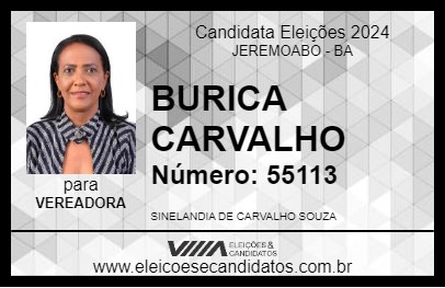 Candidato BURICA CARVALHO 2024 - JEREMOABO - Eleições