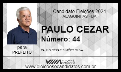 Candidato PAULO CEZAR 2024 - ALAGOINHAS - Eleições