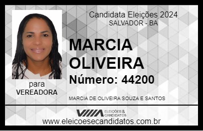 Candidato MARCIA OLIVEIRA 2024 - SALVADOR - Eleições