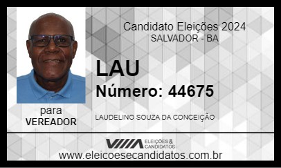 Candidato LAU 2024 - SALVADOR - Eleições