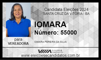 Candidato IOMARA 2024 - SANTA CRUZ DA VITÓRIA - Eleições