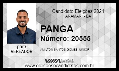 Candidato PANGA 2024 - ARAMARI - Eleições