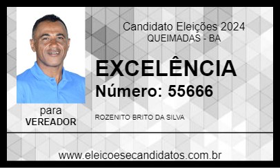 Candidato EXCELÊNCIA 2024 - QUEIMADAS - Eleições