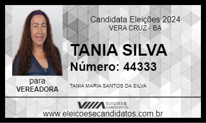 Candidato TANIA SILVA 2024 - VERA CRUZ - Eleições