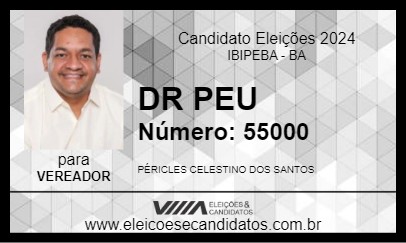 Candidato DR PEU 2024 - IBIPEBA - Eleições