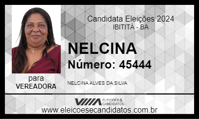 Candidato NELCINA 2024 - IBITITÁ - Eleições