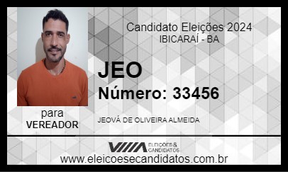 Candidato JEO 2024 - IBICARAÍ - Eleições