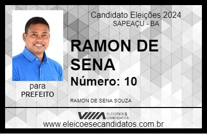 Candidato RAMON DE SENA 2024 - SAPEAÇU - Eleições