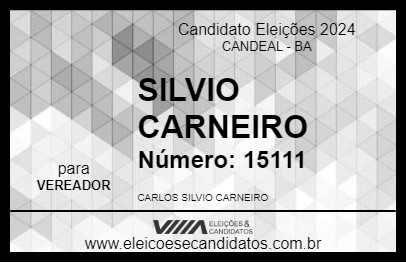 Candidato SILVIO CARNEIRO 2024 - CANDEAL - Eleições