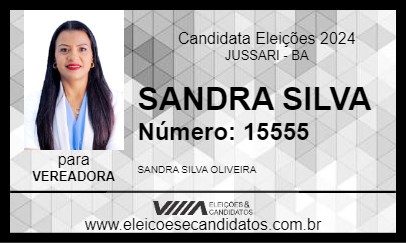 Candidato SANDRA SILVA 2024 - JUSSARI - Eleições