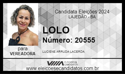 Candidato LOLO 2024 - LAJEDÃO - Eleições