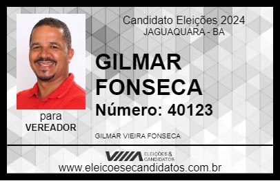 Candidato GILMAR FONSECA 2024 - JAGUAQUARA - Eleições