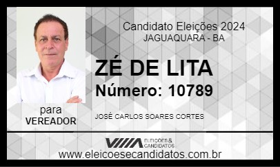 Candidato ZÉ DE LITA 2024 - JAGUAQUARA - Eleições