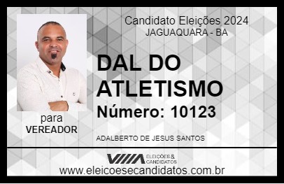 Candidato DAL DO ATLETISMO 2024 - JAGUAQUARA - Eleições