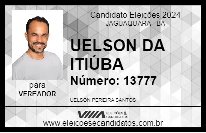 Candidato UELSON 2024 - JAGUAQUARA - Eleições